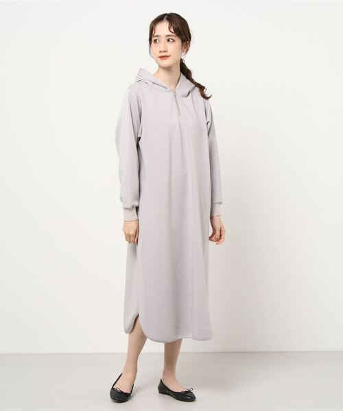 セール Sugar Rose Sugar シュガーローズ キルティングドッキングパーカーワンピース ワンピース Sugar ワンピース Rose シュガーローズ のファッション