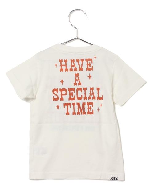 JOEY HYSTERIC（ジョーイヒステリック）の「COWGIRL pt T-SH（Tシャツ/カットソー・キッズ・キナリ/ブラック・X-SMALL/MEDIUM/SMALL）」の10枚目の写真