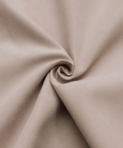 reca（レカ）の「バックレース＆シフォントレンチコート（トレンチコート・レディース・グレイッシュベージュ/ベージュ・L/M）」の10枚目の写真