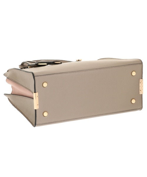 Jewelna Rose（ジュエルナローズ）の「ターミー ミドルサイズハンドバッグ 10757（ハンドバッグ・レディース・グレー/ライトホワイト/ピンク/バーガンディー/グレー系/クリーム/チャコールグレー/ブラック/ホワイト/グレイッシュベージュ・FREE）」の21枚目の写真