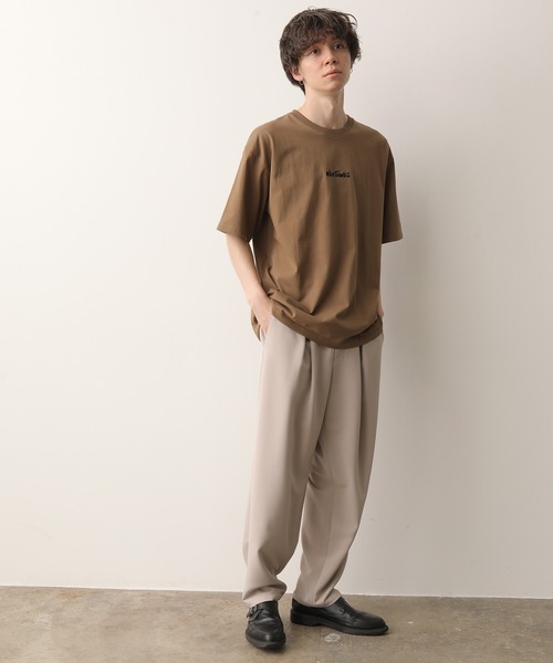 WILD THINGS（ワイルドシングス）の「WILDTHINGS バックプリントTEE（Tシャツ/カットソー・メンズ・オフホワイト/ラベンダー/ベージュ系その他・M/L）」の18枚目の写真