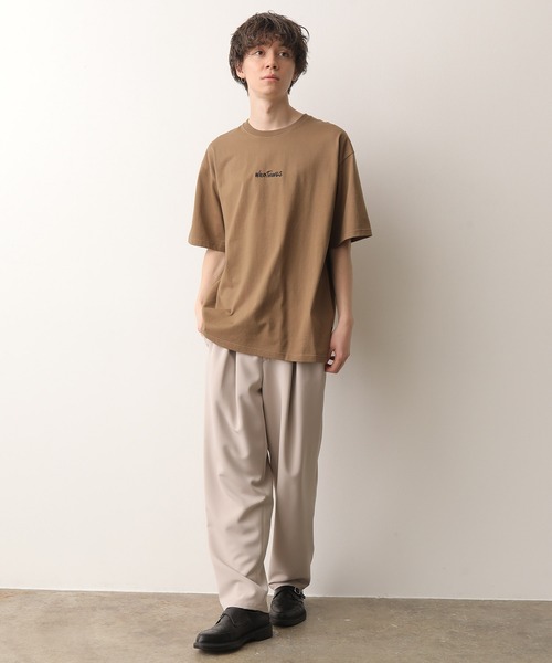 WILD THINGS（ワイルドシングス）の「WILDTHINGS バックプリントTEE（Tシャツ/カットソー・メンズ・オフホワイト/ラベンダー/ベージュ系その他・M/L）」の19枚目の写真