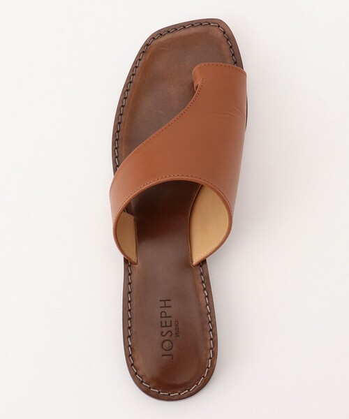 JOSEPH STUDIO(ジョゼフストゥディオ)の「コルソローマ フラットサンダル(サンダル・レディース・ブラック系/ブラウン系・36/38/37)」の11枚目の写真
