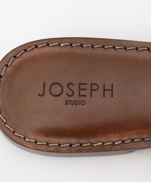 JOSEPH STUDIO(ジョゼフストゥディオ)の「コルソローマ フラットサンダル(サンダル・レディース・ブラック系/ブラウン系・36/38/37)」の15枚目の写真