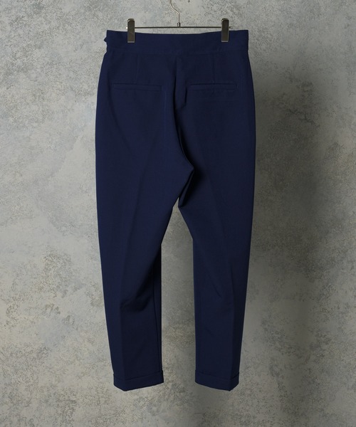 INTER FACTORY（インターファクトリー）の「ファッションインフルエンサー howell - ワイドテーパードグルカスラックス　made in INTER FACTORY（スラックス・メンズ・ブラウン/ネイビー・LARGE/MEDIUM）」の20枚目の写真