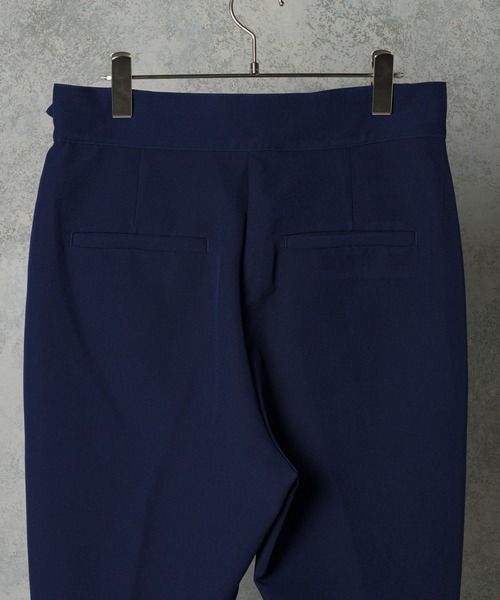 INTER FACTORY（インターファクトリー）の「ファッションインフルエンサー howell - ワイドテーパードグルカスラックス　made in INTER FACTORY（スラックス・メンズ・ブラウン/ネイビー・LARGE/MEDIUM）」の21枚目の写真