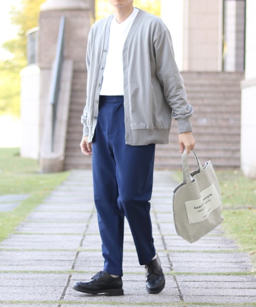 INTER FACTORY（インターファクトリー）の「ファッションインフルエンサー howell - ワイドテーパードグルカスラックス　made in INTER FACTORY（スラックス・メンズ・ブラウン/ネイビー・LARGE/MEDIUM）」の18枚目の写真