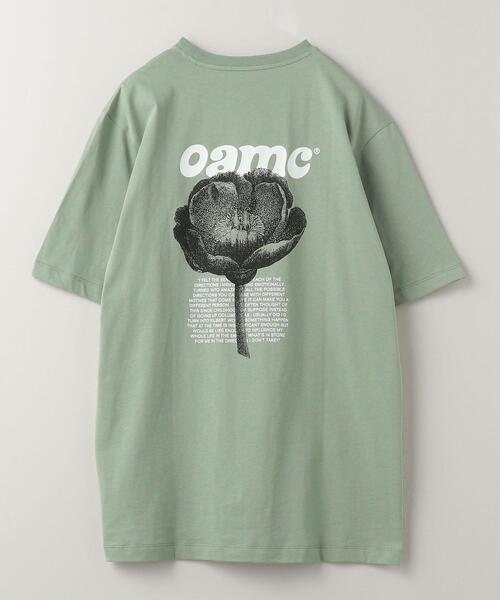 OAMC(オーエーエムシー)の「OAMC(オーエーエムシー)ROSEDALE TEE■■■(Tシャツ/カットソー・メンズ・ライム/ライトブルー・MEDIUM/SMALL/LARGE)」の2枚目の写真
