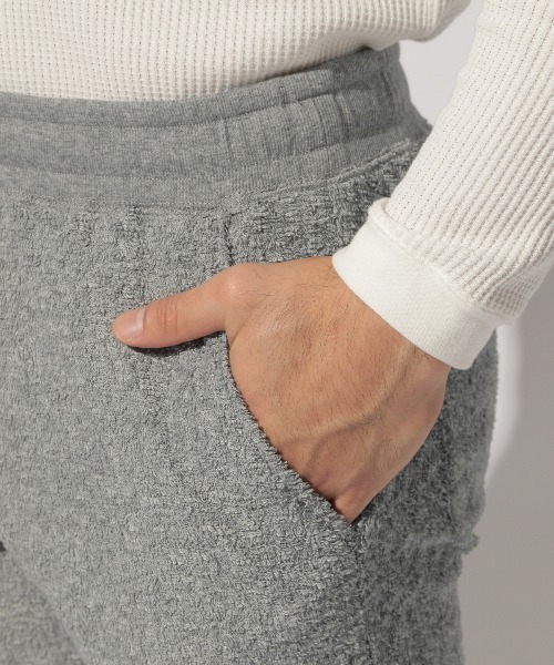 BAYFLOW(ベイフロー)の「ラウンジパイルショーツ(その他パンツ・メンズ・オフホワイト/ベージュ/チャコールグレー・SMALL/MEDIUM/LARGE)」の11枚目の写真