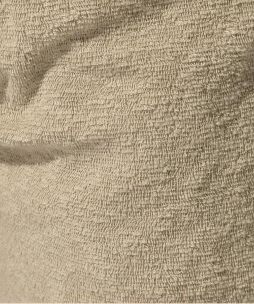 BAYFLOW(ベイフロー)の「ラウンジパイルショーツ(その他パンツ・メンズ・オフホワイト/ベージュ/チャコールグレー・SMALL/MEDIUM/LARGE)」の4枚目の写真