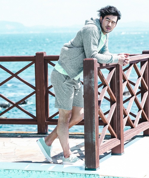 BAYFLOW(ベイフロー)の「ラウンジパイルショーツ(その他パンツ・メンズ・オフホワイト/ベージュ/チャコールグレー・SMALL/MEDIUM/LARGE)」の20枚目の写真