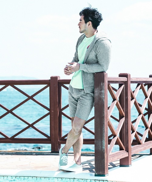 BAYFLOW(ベイフロー)の「ラウンジパイルショーツ(その他パンツ・メンズ・オフホワイト/ベージュ/チャコールグレー・SMALL/MEDIUM/LARGE)」の21枚目の写真