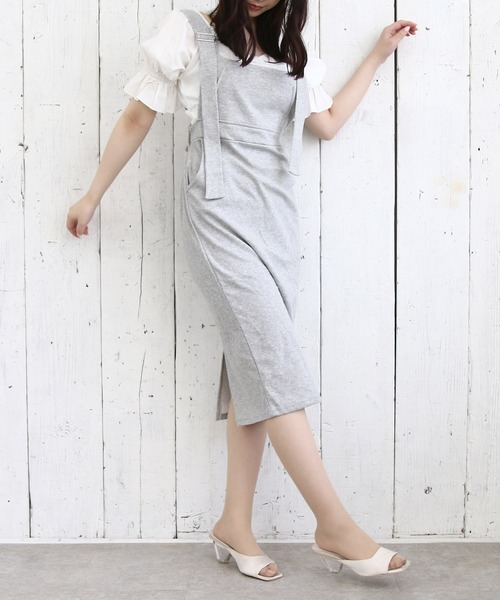 Roomy's（ルーミーズ）の「カットジャンスカ（ワンピース・レディース・ベージュ/ブラック/グレー・FREE）」の10枚目の写真