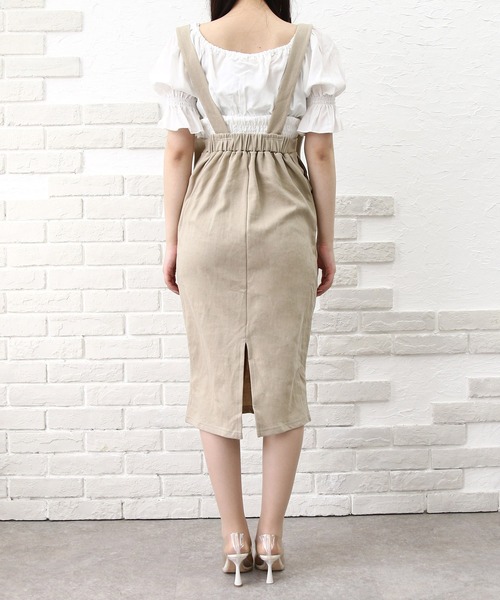 Roomy's（ルーミーズ）の「カットジャンスカ（ワンピース・レディース・ベージュ/ブラック/グレー・FREE）」の16枚目の写真