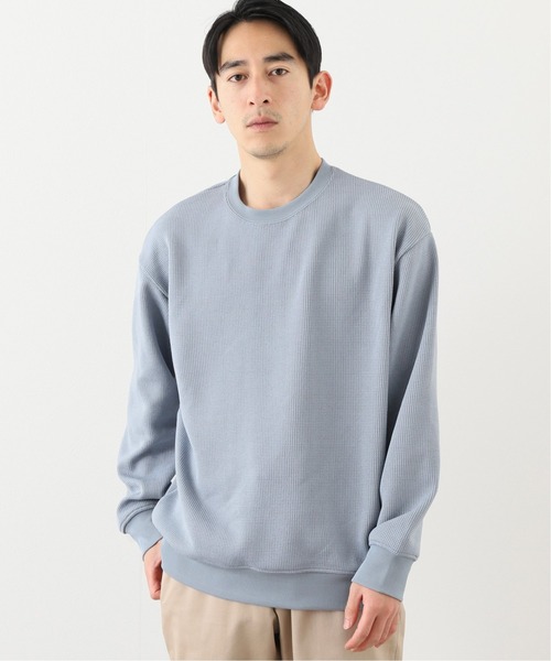 417 EDIFICE（フォーワンセブンエディフィス）の「アゼアミニットソーロングスリーブ（ニット/セーター・メンズ・ベージュ/サックスブルー/ブラック系その他・MEDIUM/LARGE）」の3枚目の写真