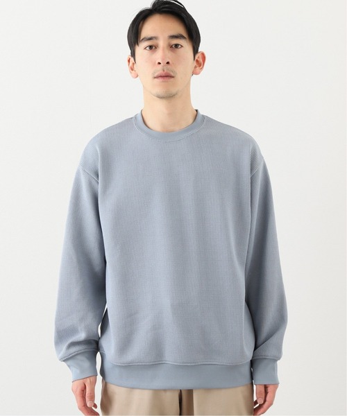 417 EDIFICE（フォーワンセブンエディフィス）の「アゼアミニットソーロングスリーブ（ニット/セーター・メンズ・ベージュ/サックスブルー/ブラック系その他・MEDIUM/LARGE）」の13枚目の写真