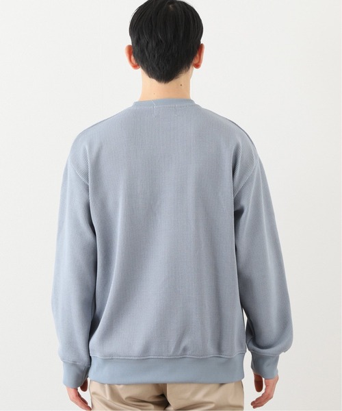 417 EDIFICE（フォーワンセブンエディフィス）の「アゼアミニットソーロングスリーブ（ニット/セーター・メンズ・ベージュ/サックスブルー/ブラック系その他・MEDIUM/LARGE）」の8枚目の写真