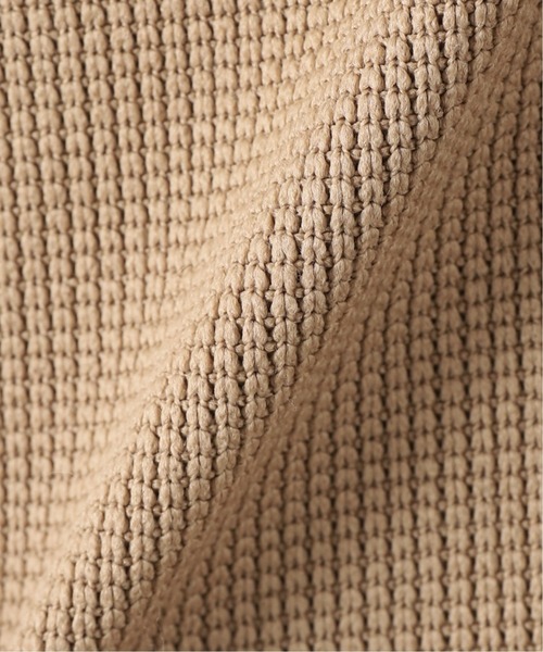 417 EDIFICE（フォーワンセブンエディフィス）の「アゼアミニットソーロングスリーブ（ニット/セーター・メンズ・ベージュ/サックスブルー/ブラック系その他・MEDIUM/LARGE）」の6枚目の写真