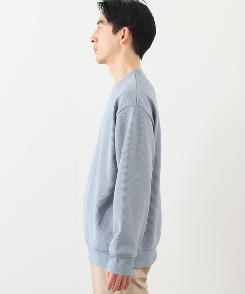 417 EDIFICE（フォーワンセブンエディフィス）の「アゼアミニットソーロングスリーブ（ニット/セーター・メンズ・ベージュ/サックスブルー/ブラック系その他・MEDIUM/LARGE）」の9枚目の写真