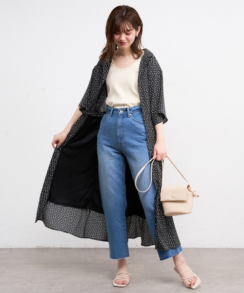 natural couture（ナチュラルクチュール）の「ニュートラルデニム（デニムパンツ・レディース・オフホワイト/インディゴブルー/ブルー・SMALL/MEDIUM/LARGE）」の19枚目の写真