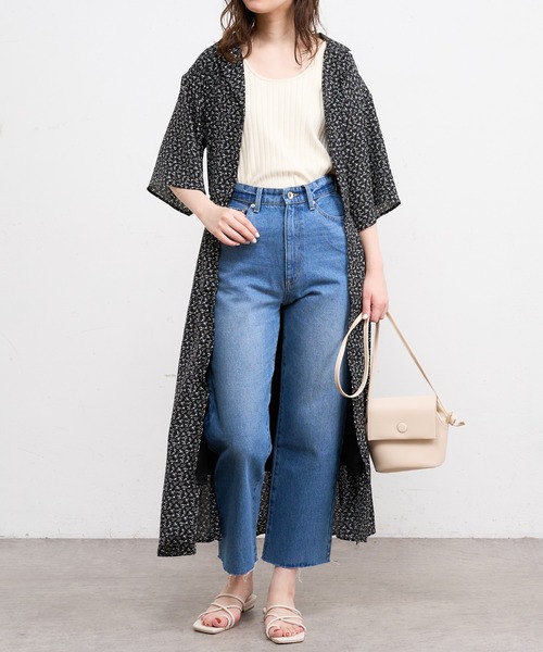 natural couture（ナチュラルクチュール）の「ニュートラルデニム（デニムパンツ・レディース・オフホワイト/インディゴブルー/ブルー・SMALL/MEDIUM/LARGE）」の20枚目の写真