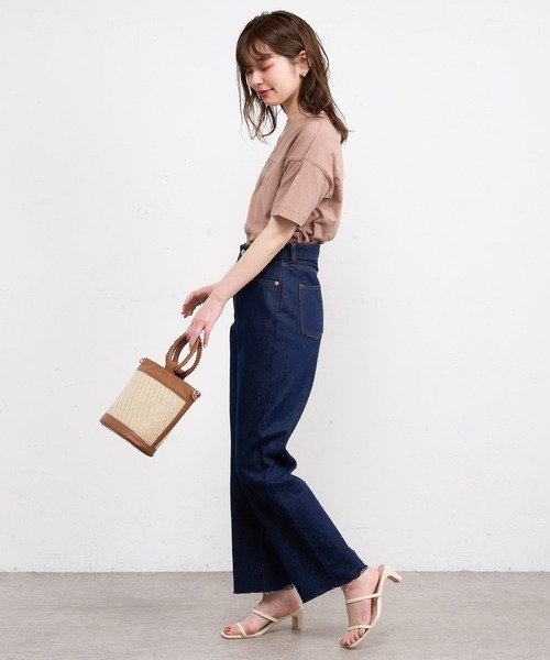 natural couture（ナチュラルクチュール）の「ニュートラルデニム（デニムパンツ・レディース・オフホワイト/インディゴブルー/ブルー・SMALL/MEDIUM/LARGE）」の16枚目の写真