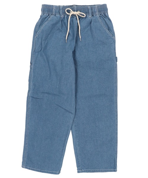 SPINNS（スピンズ）の「【ゆったりシルエット】デニムペインターパンツ（デニムパンツ・メンズ・ネイビー/ブルー/アイボリー・M/L）」の5枚目の写真