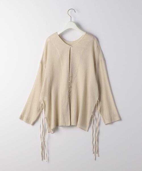 BRACTMENT（ブラクトメント）の「『BRACTMENT(ブラクトメント)』 BM ヨウリュウ 2WAY シャツ（シャツ/ブラウス・レディース・ブラック/ナチュラル・FREE）」の17枚目の写真