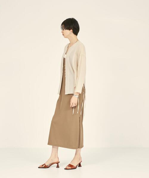 BRACTMENT（ブラクトメント）の「『BRACTMENT(ブラクトメント)』 BM ヨウリュウ 2WAY シャツ（シャツ/ブラウス・レディース・ブラック/ナチュラル・FREE）」の13枚目の写真