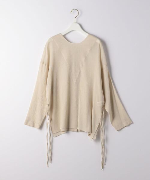 BRACTMENT（ブラクトメント）の「『BRACTMENT(ブラクトメント)』 BM ヨウリュウ 2WAY シャツ（シャツ/ブラウス・レディース・ブラック/ナチュラル・FREE）」の4枚目の写真