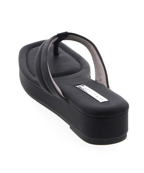 JELLY BEANS（ジェリービーンズ）の「厚底ソフトトングサンダル(215-30020)JELLY BEANS(ジェリービーンズ)（サンダル・レディース・ブラック/アイボリー/イエロー/ミント・S/M/L）」の7枚目の写真