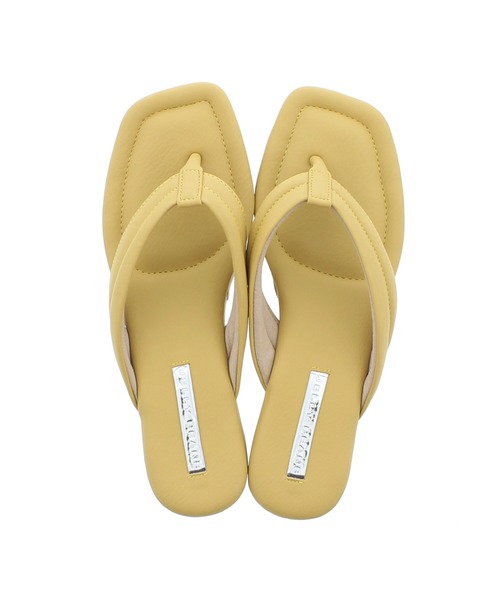 JELLY BEANS（ジェリービーンズ）の「厚底ソフトトングサンダル(215-30020)JELLY BEANS(ジェリービーンズ)（サンダル・レディース・ブラック/アイボリー/イエロー/ミント・S/M/L）」の8枚目の写真