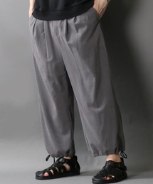 SITRY | drawcord cropped wide pants/ドローコード クロップド ワイドパンツ(スラックス)