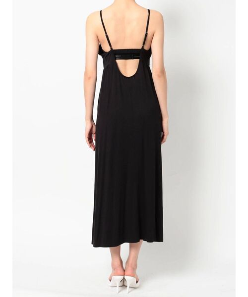 GYDA（ジェイダ）の「BACK OPEN ロングキャミワンピース（ワンピース・レディース・ブラック/ブラウン/グレー・FREE）」の17枚目の写真