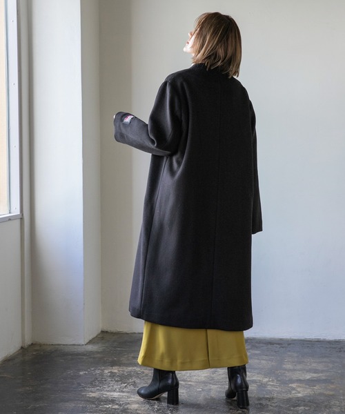 apart by lowrys casheepノーカラーコート A part by（アパートバイ）の「casheepノーカラーコート（ノー