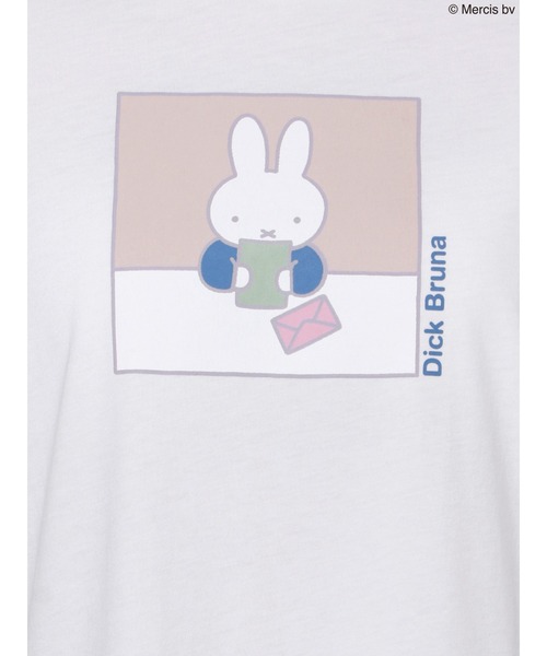 merry jenny（メリージェニー）の「miffy colorfully tee（Tシャツ/カットソー・レディース・ベージュ/オフホワイト・FREE）」の19枚目の写真