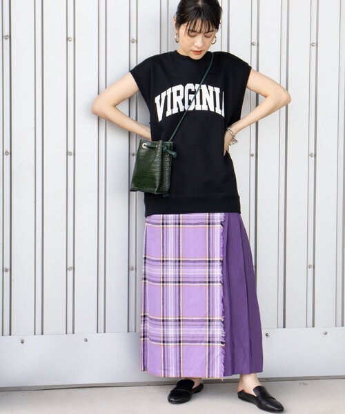 GOOD ROCK SPEED(グッドロックスピード)の「【GOOD ROCK SPEED/グッドロックスピード】VIRGINIAスウェットベスト(スウェット・レディース・ブラック/グリーン・FREE)」の21枚目の写真