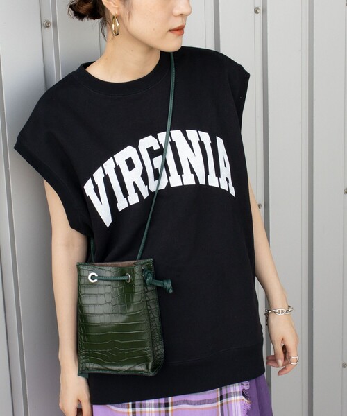 GOOD ROCK SPEED(グッドロックスピード)の「【GOOD ROCK SPEED/グッドロックスピード】VIRGINIAスウェットベスト(スウェット・レディース・ブラック/グリーン・FREE)」の16枚目の写真