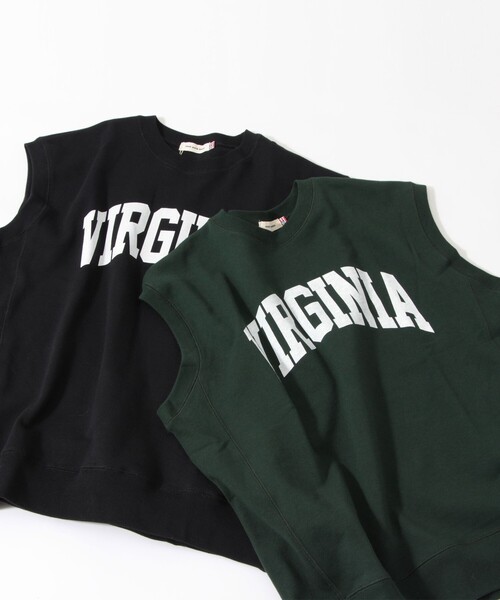 GOOD ROCK SPEED(グッドロックスピード)の「【GOOD ROCK SPEED/グッドロックスピード】VIRGINIAスウェットベスト(スウェット・レディース・ブラック/グリーン・FREE)」の3枚目の写真