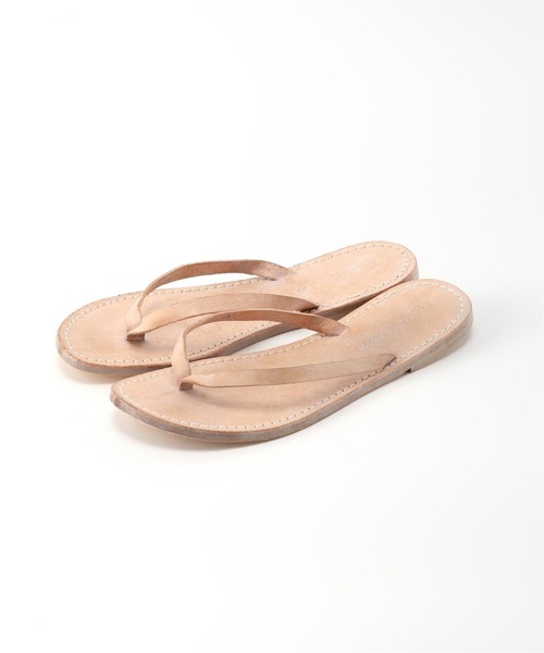 JOURNAL STANDARD LUXE（ジャーナルスタンダード　ラックス）の「【CECCHI DE ROSSI / チェッキデロッシ】TONG SANDALS（サンダル・レディース・ベージュ/ブラック・38/39/40）」の2枚目の写真