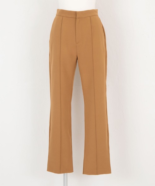 titivate(ティティベイト)の「センターピンタックスリムパンツ(その他パンツ・レディース・ライトブラウン/ブラック/モカ/グレイッシュベージュ/ダークオレンジ・S/M/L)」の11枚目の写真