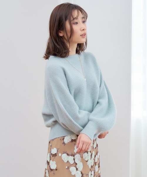 ANAYI（アナイ）の「ウォッシャブルラクーンドルマン プルオーバー