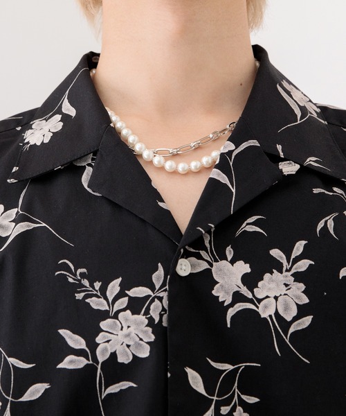 Adoon plain（アドーンプレーン）の「【Adoon plain】アソート柄シャツ（シャツ/ブラウス・メンズ・ブラック/アニマル・MEDIUM/LARGE）」の15枚目の写真