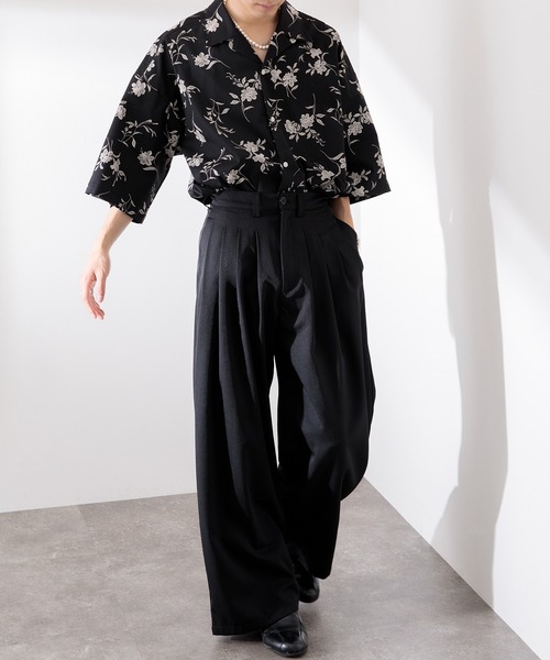 Adoon plain（アドーンプレーン）の「【Adoon plain】アソート柄シャツ（シャツ/ブラウス・メンズ・ブラック/アニマル・MEDIUM/LARGE）」の17枚目の写真