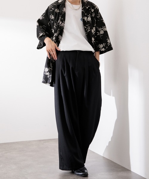 Adoon plain（アドーンプレーン）の「【Adoon plain】アソート柄シャツ（シャツ/ブラウス・メンズ・ブラック/アニマル・MEDIUM/LARGE）」の11枚目の写真