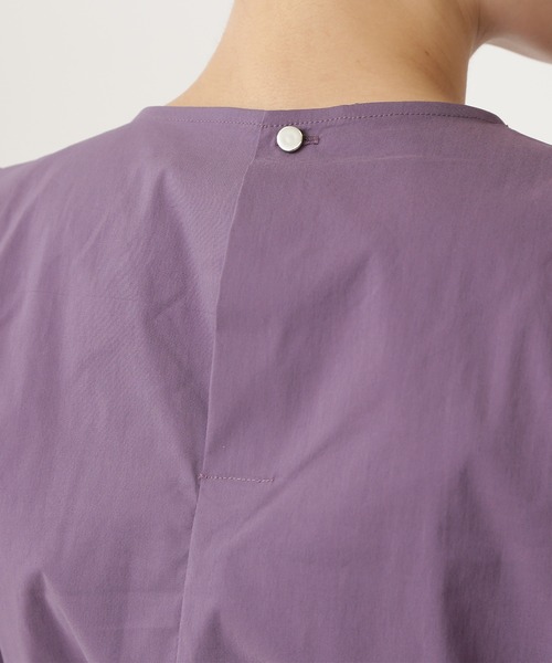 N.（N. Natural Beauty Basic）（エヌエヌナチュラルビューティーベーシック）の「◆ボリュームスリーブブラウス（シャツ/ブラウス・レディース・ブラック/パープル/ナチュラル・MEDIUM）」の5枚目の写真