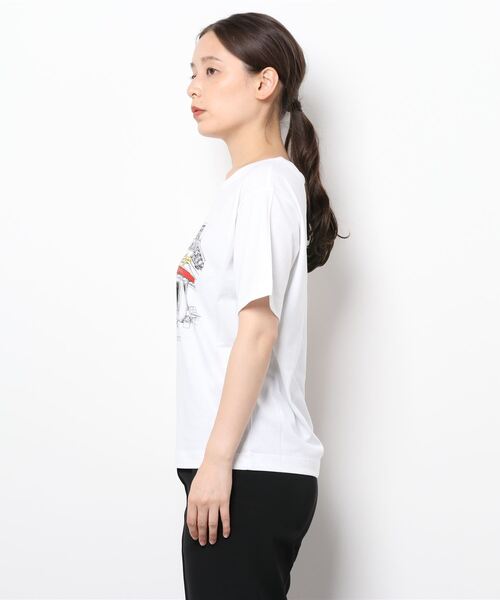 SEE BY CHLOE（シーバイクロエ）の「See By Chlo ロゴTシャツ（Tシャツ/カットソー・レディース・ホワイト・S/M）」の3枚目の写真