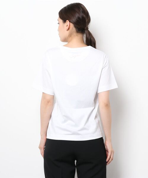 SEE BY CHLOE（シーバイクロエ）の「See By Chlo ロゴTシャツ（Tシャツ/カットソー・レディース・ホワイト・S/M）」の2枚目の写真