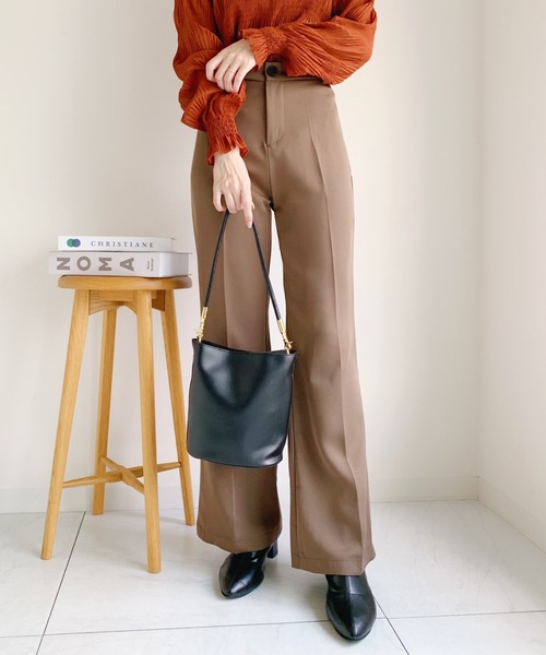 CLEA(クレア)の「2WAYバケツミドルショルダー(ショルダーバッグ・レディース・ブラック/ブラウン/ベージュ/ホワイト・FREE)」の12枚目の写真