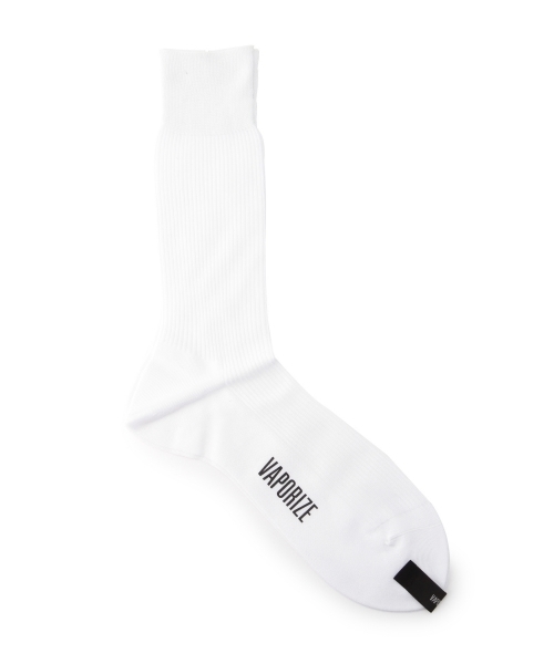 BEAMS（ビームス）の「VAPORIZE / 2x2 RIB SOX（ソックス/靴下・メンズ・ブラック/ホワイト/チャコールグレー・ONE SIZE）」の20枚目の写真